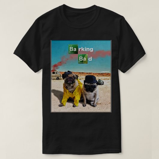 T-shirt Carlins défectueux à aboyer (Design devant)