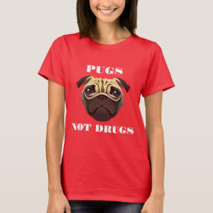 T-shirt Carlins et non drogues