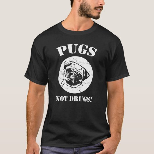 T-shirt Carlins Pas Drogues ! (Devant)
