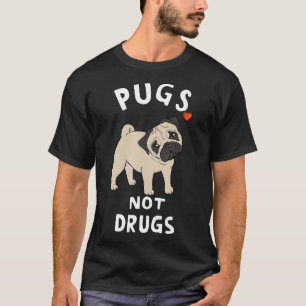 T-shirt Carlins Pas Drogues Drôle Pour Les Hommes Femmes J