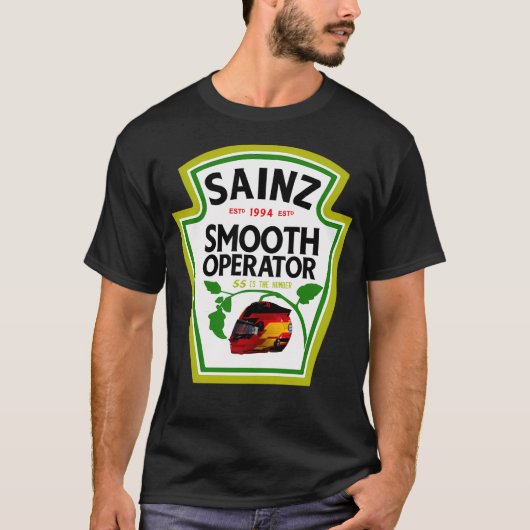 T-shirt Carlos Sainz Smooth Operator 2023 (Devant)