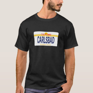 T-shirt Carlsbad Californie Cali CA Gown Fier Home Licence