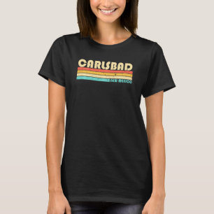 T-shirt Carlsbad Nm New Mexico Funny City Accueil Racines 