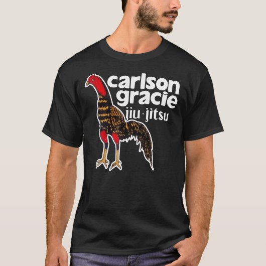 T-shirt Carlson Gracie Team Logo Rooster Essential (Devant)