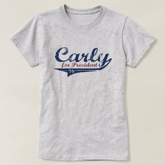 T-shirt Carly Fiorina 2016 Swash (Design devant)