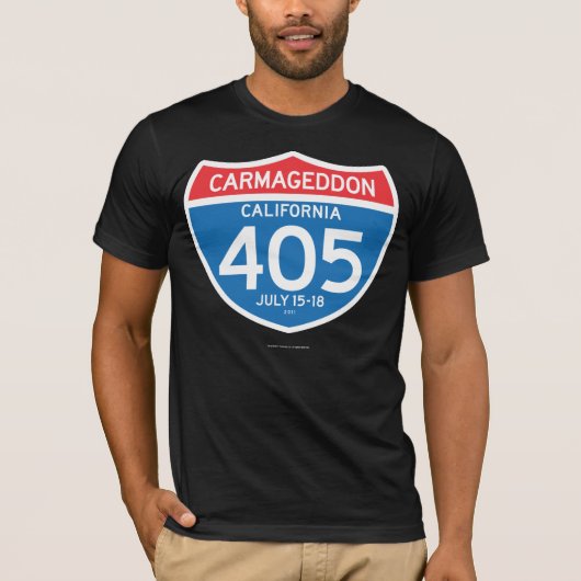 T-SHIRT CARMAGEDDON 405 (Devant)