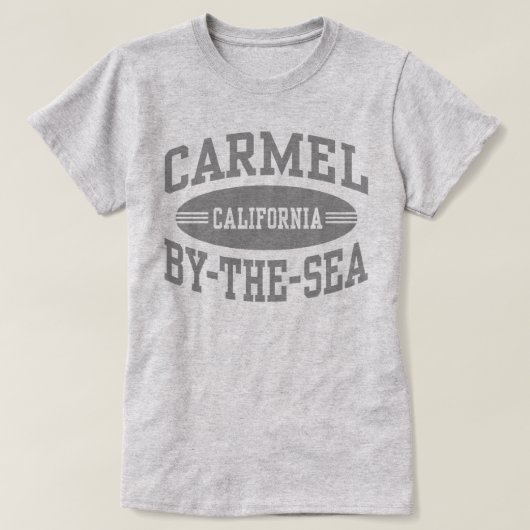 T-shirt Carmel By The Sea California (Design devant)