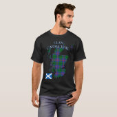 T-shirt Carmichael Clan écossais Tartan Écosse (Devant entier)