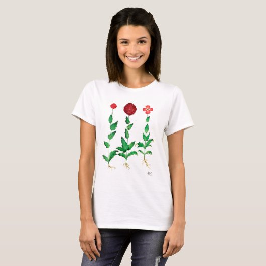 T-shirt Carnation italienne 2 (Devant entier)