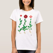 T-shirt Carnation italienne 2 (Devant)