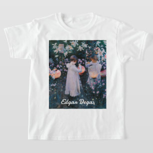 T-shirt Carnation Lily Lily Rose de John Singer Sargent