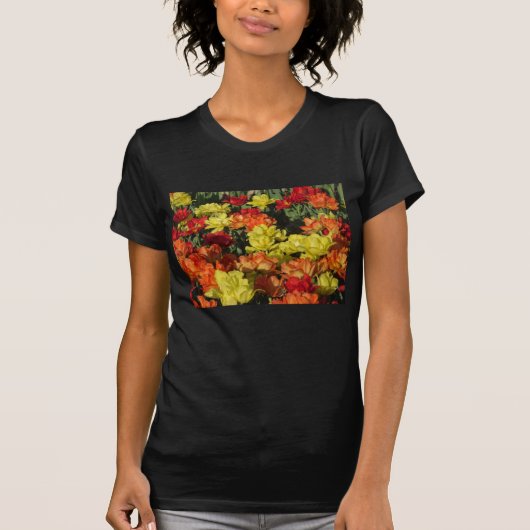 T-shirt carnation (noir) (Devant)