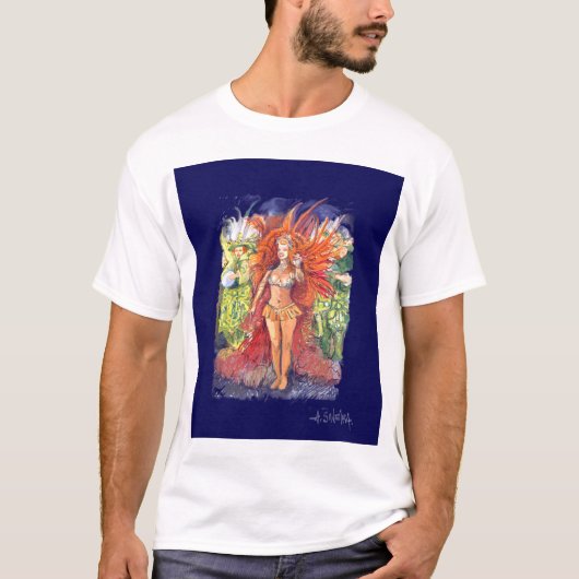 T-shirt Carnaval Brasil (Devant)