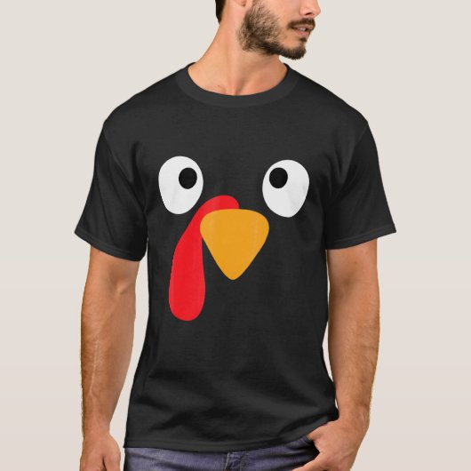 T-shirt Carnaval Carnaval Poulet Coq Dinde (Devant)