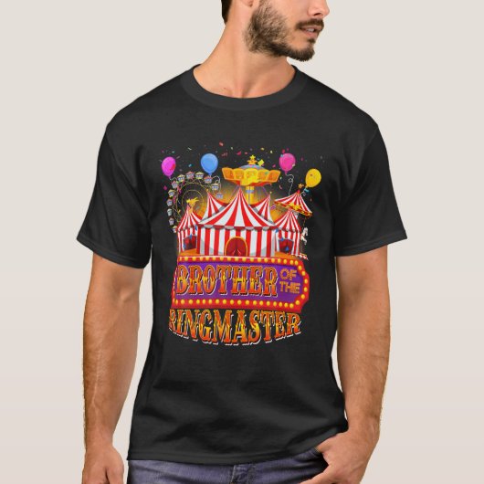 T-shirt Carnaval De Cirque Frère Du Ringmaster (Devant)