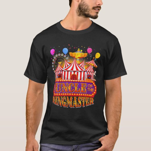 T-shirt Carnaval De Cirque Oncle Du Ringmaster B (Devant)
