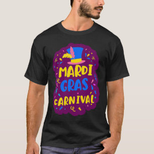 T-shirt carnaval de mardi gras fest nouvelle-orléans