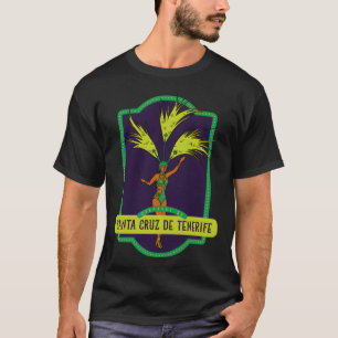 T-shirt Carnaval de Père Noël Cruz de Tenerife