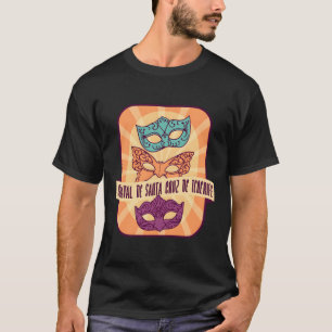T-shirt Carnaval de Père Noël Cruz de Tenerife