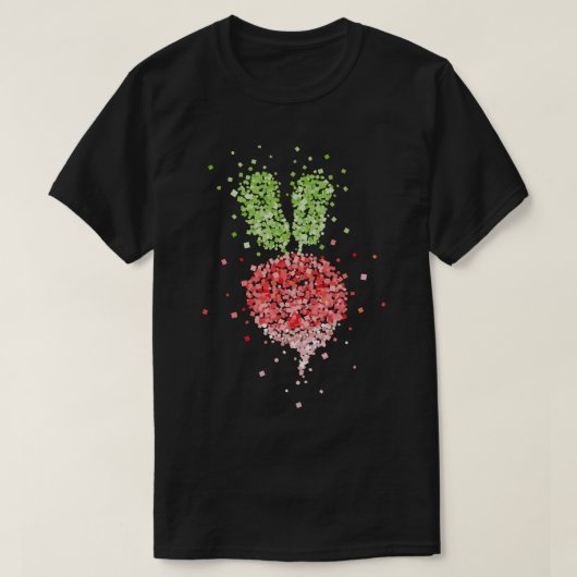 T-shirt Carnaval de remplacement du costume de Radish (Design devant)