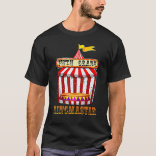 T-shirt Carnaval d'enseignant de 5e année Ringmaster Circu