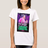 T-shirt Carnaval rose d'été 2024 (Devant)