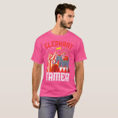 T-shirt Carnival Circus Animal Trainer Ringmaster Elephant (Devant entier)