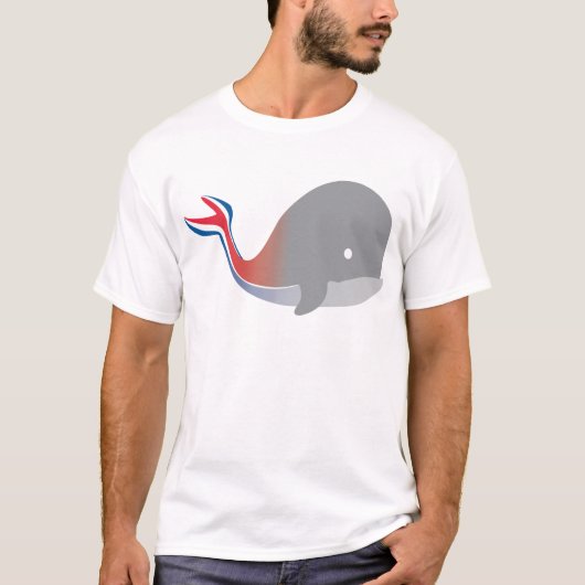 T-shirt Carnival Whale Tail Cartoon Cruise (Devant)