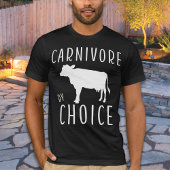 T-shirt Carnivore Par Choice Meat Lovers Unisex