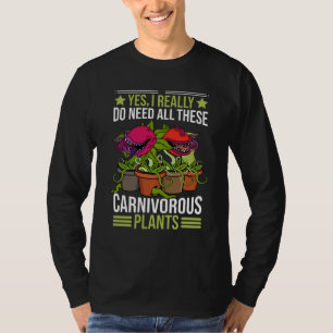 T-shirt Carnivore Plante Cadeaux Hommes Sarracenia Venus V