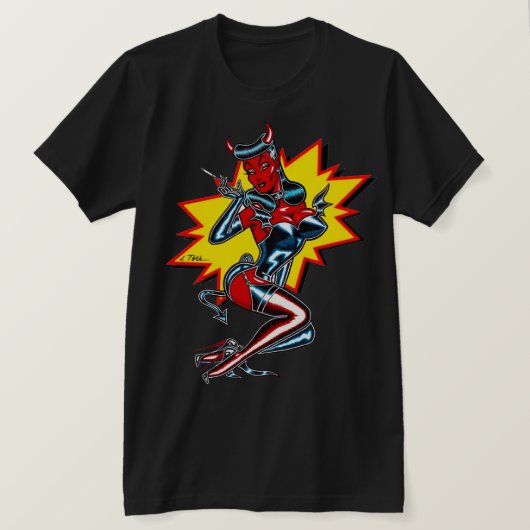 T-shirt Carnivorous™/Slinky She-Devil (Design devant)