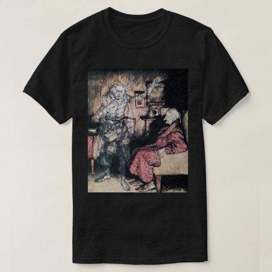T-shirt Carol de Noël - Arthur Rackham (Design devant)