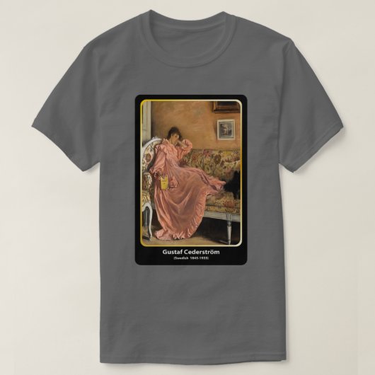 T-shirt Carola Assis sur le canapé 1899 al ART (Design devant)