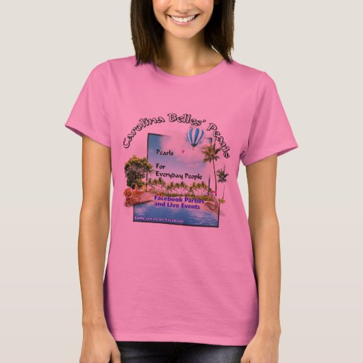 T-shirt Carolina Belles Perles 1 (Devant)