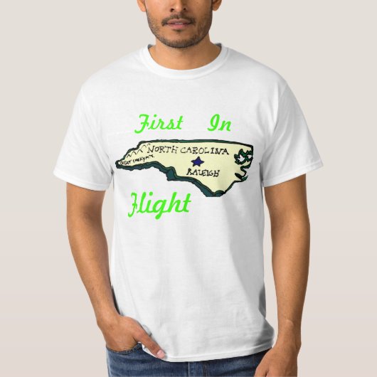 T-shirt Caroline du Nord (Devant)