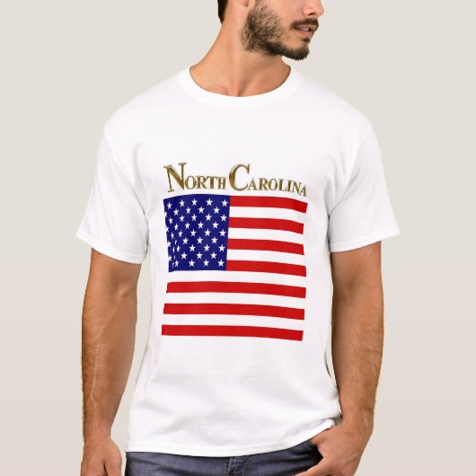 T-SHIRT CAROLINE DU NORD (Devant)