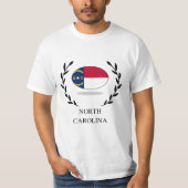 T-shirt Caroline du Nord (Devant)