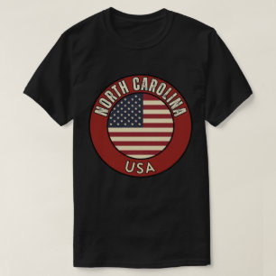 T-shirt Caroline du Nord États-Unis d'Amérique