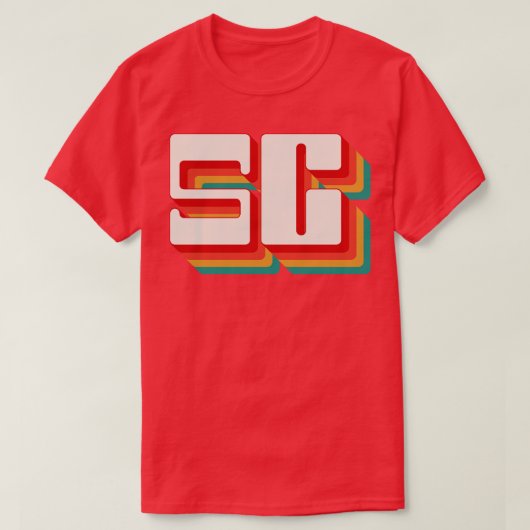 T-shirt Caroline du Sud (Design devant)