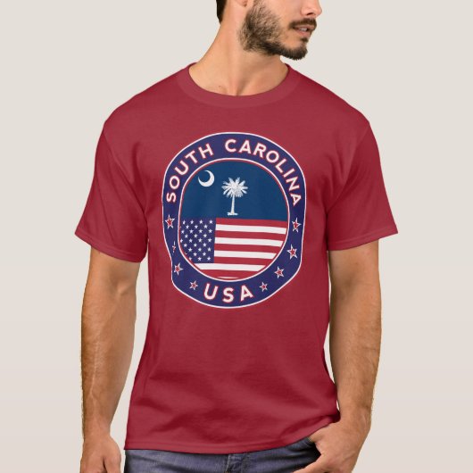 T-shirt Caroline du Sud, legging (Devant)