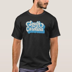 T-shirt Caroline du Sud Rétro