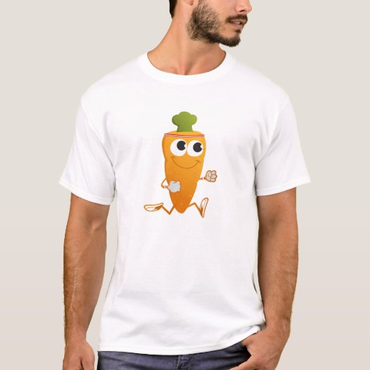 T-shirt Carotte en cours (Devant)