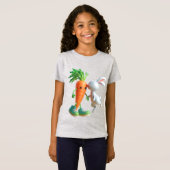 T-Shirt Carotte et lapin (Devant entier)