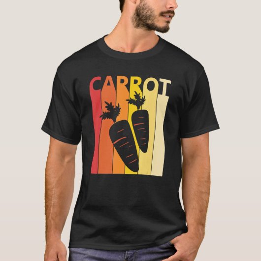 T-shirt Carotte mignonne (Devant)
