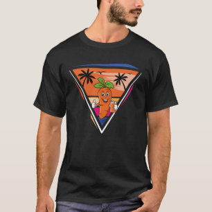 T-shirt Carotte nutritionniste pour diététicienne et végét