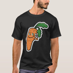 T-shirt Carotte nutritionniste pour diététicienne et végét