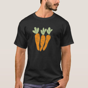 T-shirt Carotte nutritionniste pour diététicienne et végét