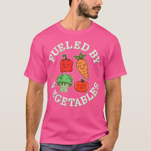 T-shirt Carotte Poivron Brocoli Tomate Kawaii Légume
