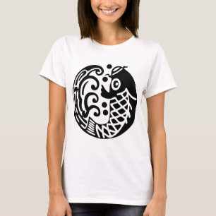 T-shirt Carpe avec vague