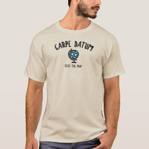 T-shirt Carpe Datum Saisir La Carte